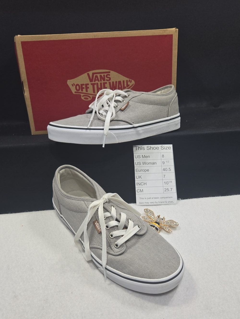 Vans Atwood Canvas Low-Top Sneakers.  "new" with Box